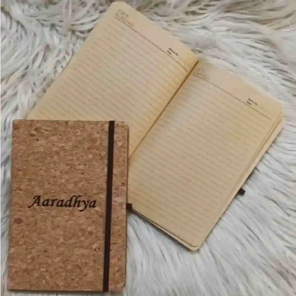 Eco Friendly Fuzo the Abide Notebook with Name
